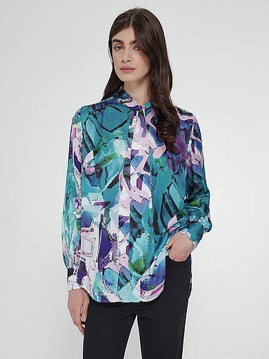 uta raasch blouse met lange mouwen multicolour