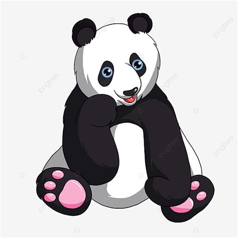 Hand Panda Clipart Transparent Png Hd Hand Drawn Cute Panda Clipart