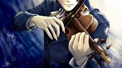 Aph Melody Of A Violin By Cowslip On Deviantart Hetalia Anime