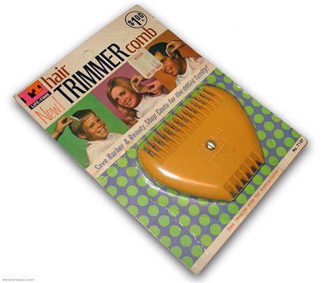 Excellent top quality brand new great tool for thinning hair. Retro Thing: Hair Trimmer Comb: Barber-ism Begins At Home