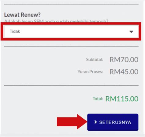 Kalau kita renew ssm,boleh tak bayar utk ssm sahaja,utk denda lewat renew selama 3 bulan,boleh tangguhkan tak. Panduan Lengkap ezBiz SSM: Cara Renew SSM Secara Online ...