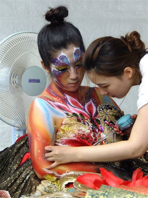 Daegu S International Body Painting Festival Korea Part 1 Body Painting Festival Body