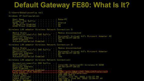 Default Gateway Fe80 What Is It Routerctrl