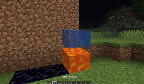 How To Make A Nether Portal With Lava And Water In Minecraft Pro Game