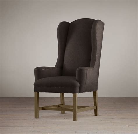Miles upholstered dining arm chair. Belfort Wingback Fabric Armchair | Fabric armchairs ...