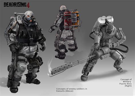Maybe you would like to learn more about one of these? ArtStation - Dead Rising 4 - Military Exosuits, Kev Chu
