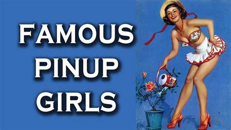 Top 10 Famous Pinup Girls Posters Youtube