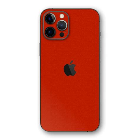 Iphone 12 Pro Max Red Cherry Juice Textured Skin Wrap Easyskinz™