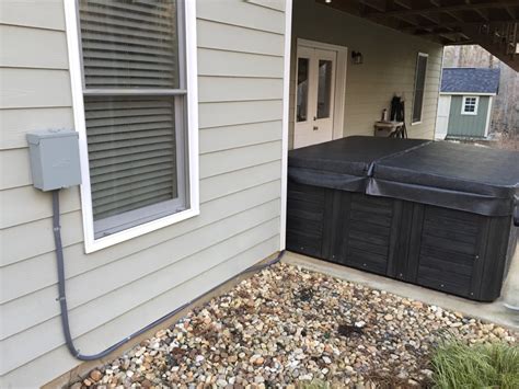 The electrical wiring that was installed from the hot tub disconnect panel box to the hot tub enclosure should be pulled out and removed. Electrical Services | Ball Ground GA | Mr. Value Electricians