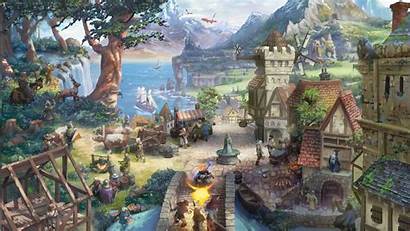 Village Fantasy Saga Concept Therian Mmo Examples