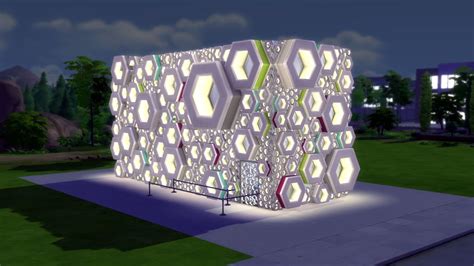 The Sims 4 Nightclub Speed Build Night Club Building Youtube