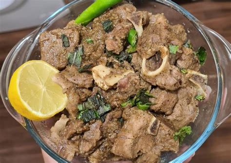 Peshawari Namkeen Gosht Recipe By Sana Naveed Cookpad