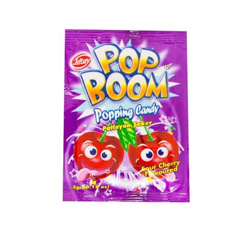 Tiltay Pop Boom Exploding Candy Soury Cherry Product Info Tragate