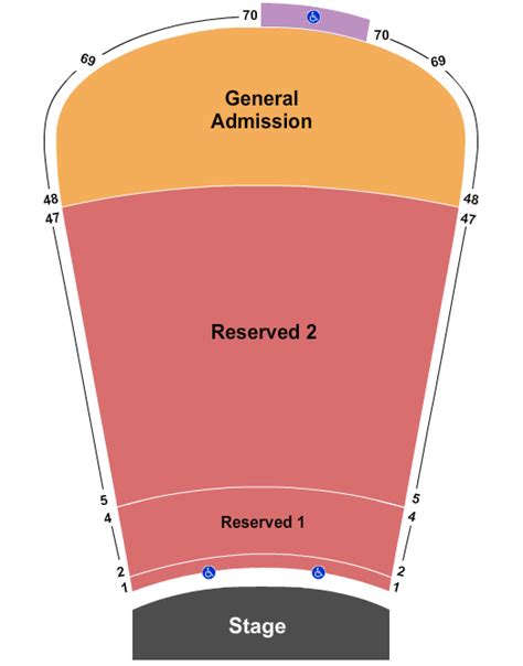 Seat Number Row Seat Number Red Rocks Seating Chart