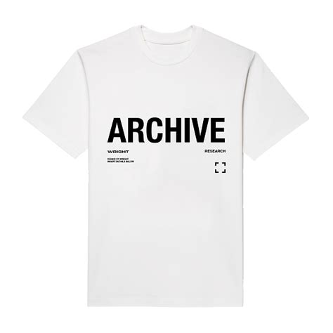 Archive T Shirt Wright Systems