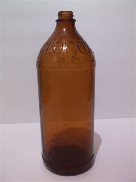 Clorox Bottle Vintage 1940s 1950s