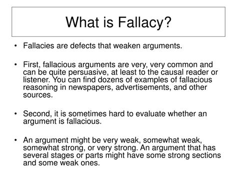 Ppt Logical Fallacies Powerpoint Presentation Free Download Id212435
