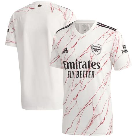 Arsenal Release 202021 Away Kits With Red And White Marble From Adidas