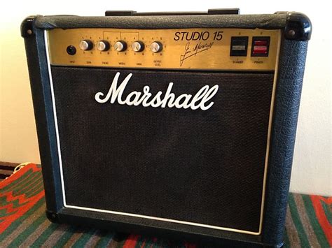 Marshall 4001 Studio 15 Rare All Tube 1x12 Combo Amplifier Reverb