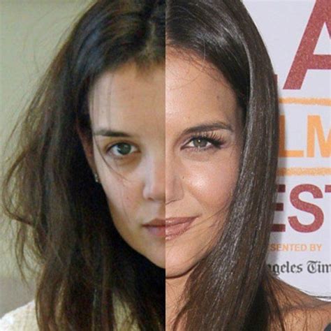 29 Celebrities With And Without Makeup Without Makeup Celebrities