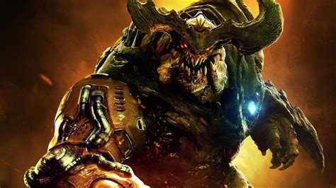 Doom eternal throws in purple and green and gold and grey. 2048x1152 Doom 2016 Monster 2048x1152 Resolution HD 4k ...
