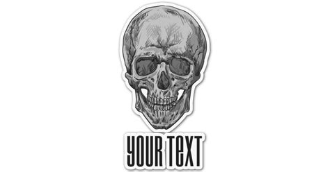 Custom Skulls Graphic Decal Xlarge Personalized Youcustomizeit