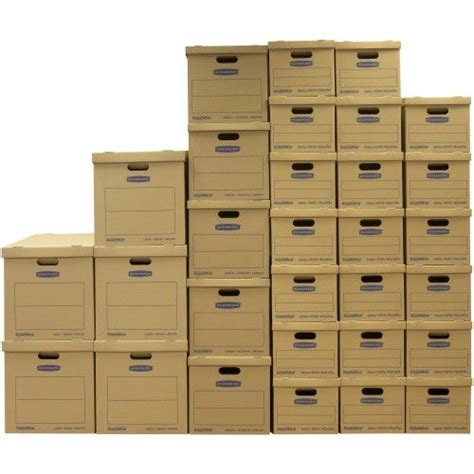Bankers Box Smoothmove Classic Moving Box Value 30 Pack Kraft Office