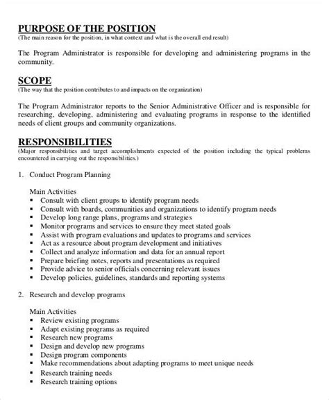 Admin Manager Roles And Responsibilities Pdf