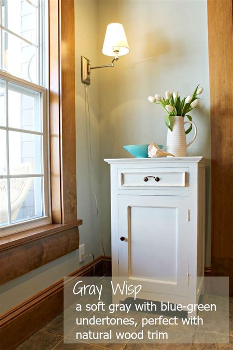 Gray Wisp By Benjamin Moore Is A Soft Muted Gray With A Subtle Blue
