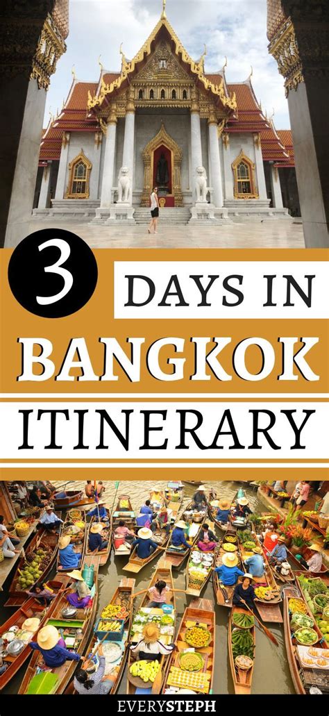 The Perfect 3 Days In Bangkok Itinerary For First Timers Bangkok