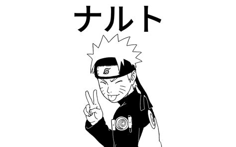 16 Awesome Naruto Black And White Wallpapers Wallpaper Box