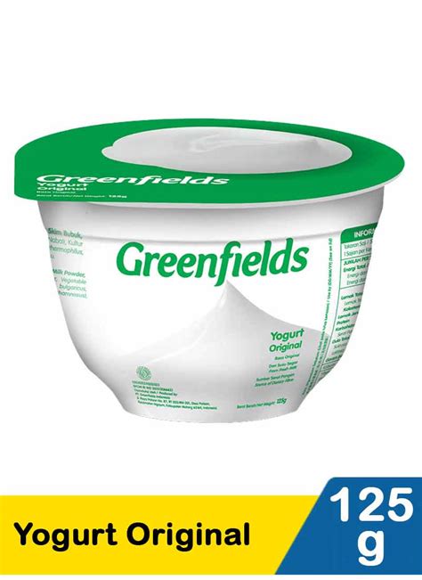 Greenfields Yogurt Original Cup 125g Klikindomaret