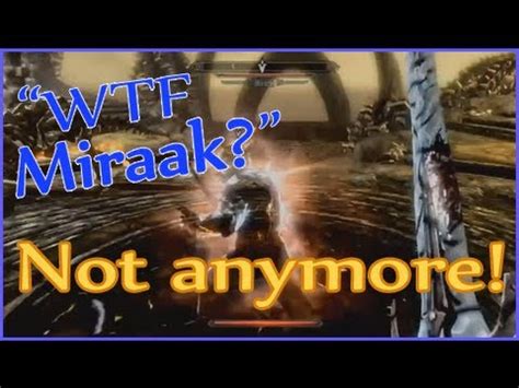 Check spelling or type a new query. Skyrim - How to defeat Miraak even with Ethereal glitch - YouTube