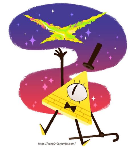 Bill Cipher And The Rift From Kang0 0a On Tumblr Bill Cipher Gravity