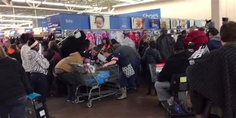 Black Friday Brawls Captured On Camera As Shoppers Tussle Over Barbies Tvs Bargains Galore