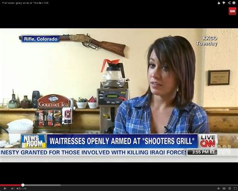 Shooters Grill In Rifle Colo Has Armed Waitresses M16 Burritos