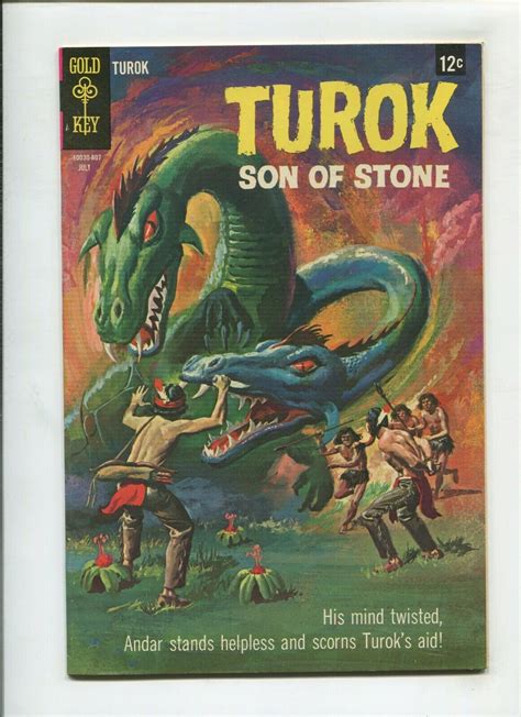Turok SON Of Stone 62 6 5 TWO Headed Dragon 1969 Comic Books