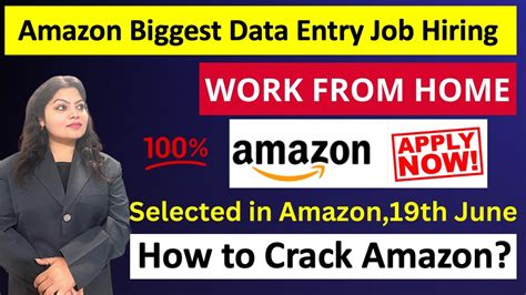 Amazon Jobs Data Entry Remote