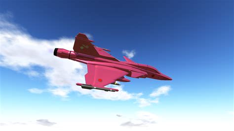 You can take any video, trim the best part, combine with other videos, add soundtrack. SimplePlanes | JAS39F-ANM Gripen (Girly Air Force)