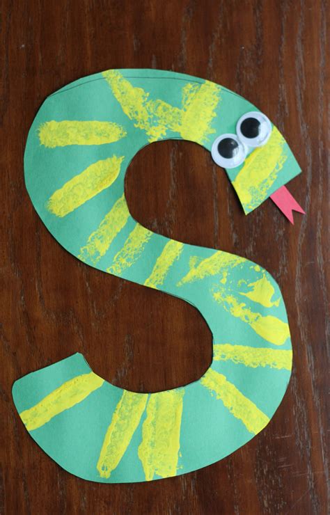S Is For Snake Alphabet Craft I Can Teach My Child