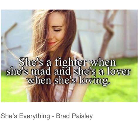 Brad Paisley Shes Everything Lyrics Country Music Lyrics Country