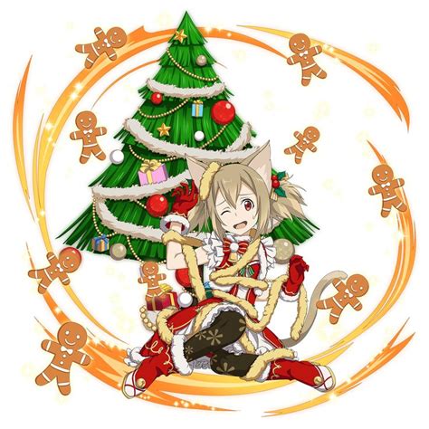 Silica Sword Art Online Christmas Tree Dress Christmas Ornaments