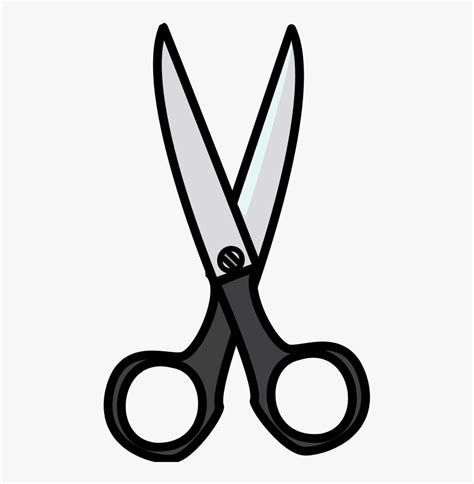 Scissors Cartoon Clip Art Pair Of Scissors Clipart Hd Png Download