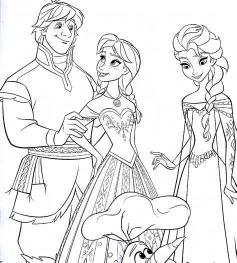 FROZEN PARA COLOREAR | Padres