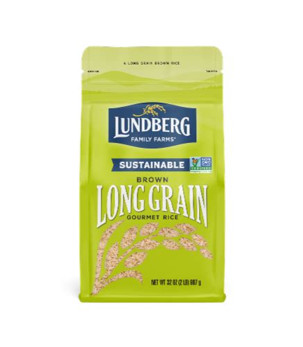 Lundberg Long Grain Brown Rice 2 Lb Foods Co