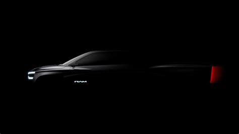 Ram teases battery electric pickup for CES 2023 debut
