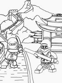 LEGO Ninjago kleurplaten TopKleurplaat.nl