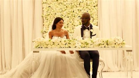 Black Coffee And Enhle Ties The Knot