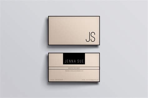 Elegant Business Card Template By Chic Templates