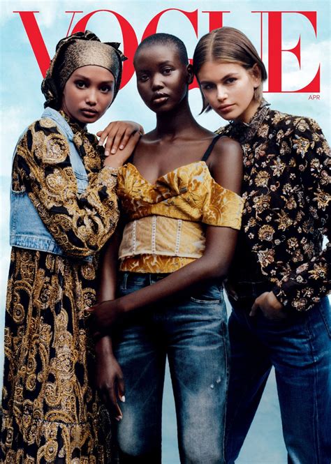 Kaia Gerbe For Vogue Magazine April 2020 The Beauty Without Borders